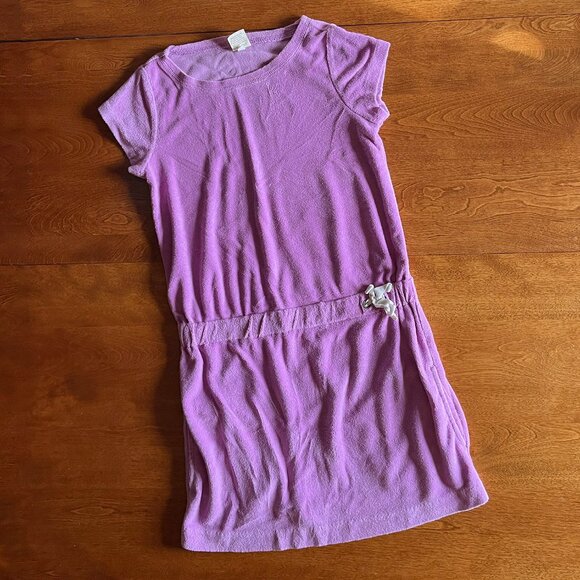 Crewcuts lilac terry coverup 8 - Picture 1 of 5